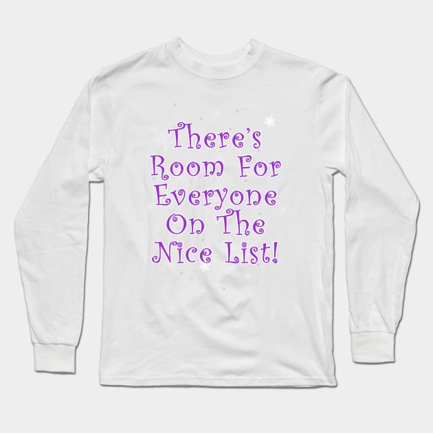 The Nice List Long Sleeve T-Shirt by Vandalay Industries